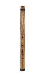 END BLOWN FLUTE Oriental Japanese Bamboo Body