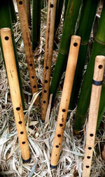 SIDE BLOWN FLUTE  Oriental minor pentatonic Bamboo Body